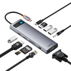 Baseus Metal Gleam 1022669 kaina ir informacija | Adapteriai, USB šakotuvai | pigu.lt