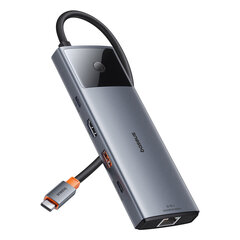 Baseus Metal Gleam цена и информация | Адаптеры, USB-разветвители | pigu.lt