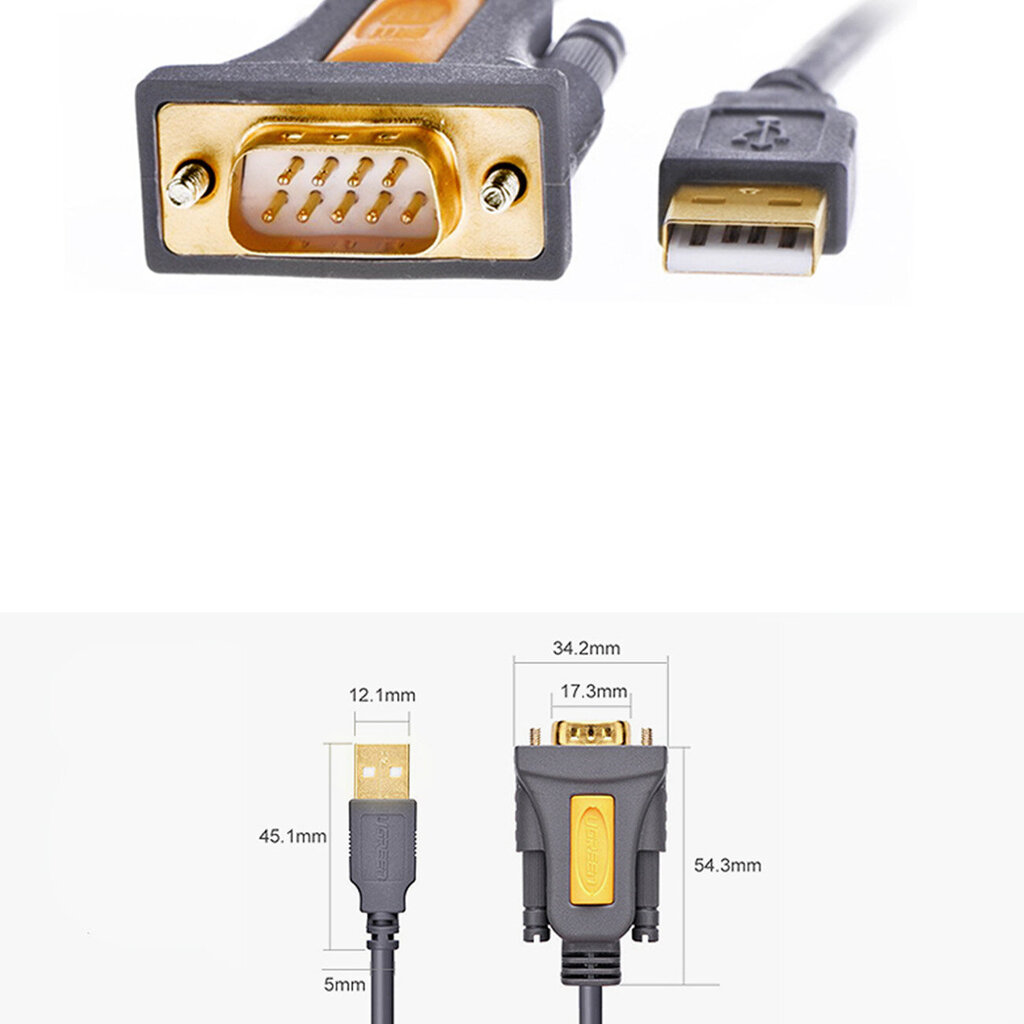 Ugreen 1023067 kaina ir informacija | Adapteriai, USB šakotuvai | pigu.lt