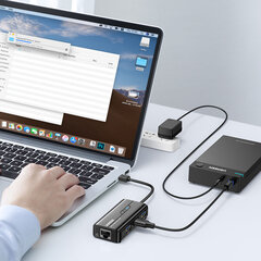 Многофункциональный USB интернет-адаптер Ugreen  цена и информация | Адаптеры, USB-разветвители | pigu.lt