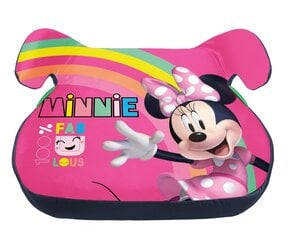 Automobilinė kėdutė - paaukštinimas Seven Minnie Mouse, 15-36 kg kaina ir informacija | Autokėdutės | pigu.lt