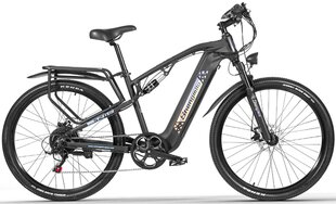 Электровелосипед Shengmilo S26 26", черный, 500 Вт, 17,5 Ач SAMSUNG цена и информация | Электровелосипеды | pigu.lt