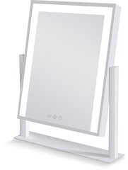 Veidrodis su LED apšvietimu G.LUX LED MAKE UP MIRROR-1-WH kaina ir informacija | Kosmetinės, veidrodėliai | pigu.lt