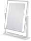 Veidrodis su LED apšvietimu G.LUX LED MAKE UP MIRROR-1-WH цена и информация | Kosmetinės, veidrodėliai | pigu.lt