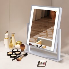 Veidrodis su LED apšvietimu G.LUX LED MAKE UP MIRROR-1-WH kaina ir informacija | Kosmetinės, veidrodėliai | pigu.lt