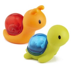 Vonios žaislas Munchkin Bath Rattle Squirts, įvairių spalvų 90322, 2 vnt. kaina ir informacija | Vandens, smėlio ir paplūdimio žaislai | pigu.lt