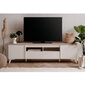 TV staliukas Aatrium Bertrix, 177x40x51 cm, baltas kaina ir informacija | TV staliukai | pigu.lt