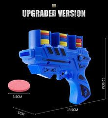 Детское ружье с мягкими дисками Gowke, синее и красное, 2 шт цена и информация | Игрушки для мальчиков | pigu.lt