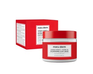 Маска для лица питательная глина, экстракт женьшеня + масло жожоба Maruderm, 100 мл цена и информация | Маски для лица, патчи для глаз | pigu.lt