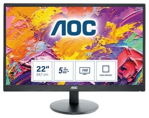 AOC E2270SWDN цена и информация | Мониторы | pigu.lt