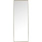 Sieninis veidrodis Kare Design, 200x70 cm, auksinis kaina ir informacija | Veidrodžiai | pigu.lt