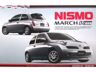 Surenkamas automobilio modelis Fujimi Nissan Micra Nismo March S-tune, 1/24, 18889 kaina ir informacija | Konstruktoriai ir kaladėlės | pigu.lt