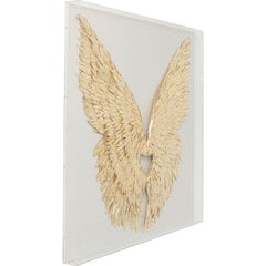 Украшение настенное Wings, коллекция Крылья, золото, 120х120 см цена и информация | Репродукции, картины | pigu.lt