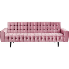 Sofa Kare Design Milchbar Velvet Mauve, rožinė kaina ir informacija | Sofos | pigu.lt