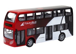 Nuotoliniu būdu valdomas dviaukštis autobusas Lean Toys kaina ir informacija | Žaislai berniukams | pigu.lt