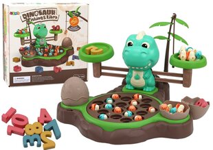 Matematinis žaidimas Lean Toys Dinosaur Fishing and Libra kaina ir informacija | Lavinamieji žaislai | pigu.lt