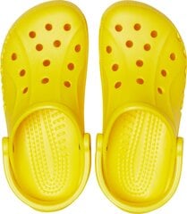 Crocs Baya Geltona 37,5 kaina ir informacija | Šlepetės moterims | pigu.lt