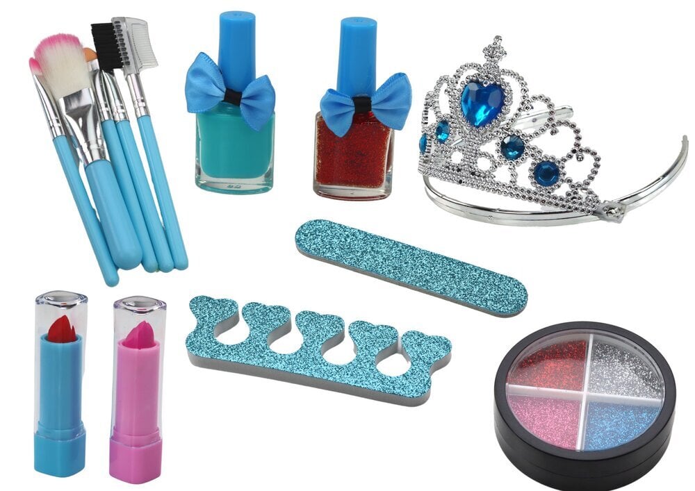 Kosmetikos rinkinys vaikams LeanToys Beauty MakeUp, 1 vnt. kaina ir informacija | Kosmetika vaikams ir mamoms | pigu.lt