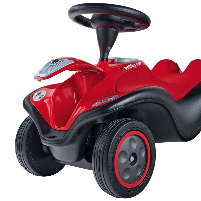 Paspiriama mašinytė su led žibintais BIG Bobby Car Next 2.0, raudona kaina ir informacija | Žaislai kūdikiams | pigu.lt