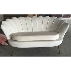 Sofa Water Lily 2-Seater Beige цена и информация | Диваны | pigu.lt