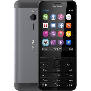 Nokia 230 Dual SIM, Серый цена и информация | Мобильные телефоны | pigu.lt
