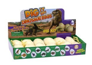 Archeologijos rinkinys Lean Toys Dinozaurų kiaušiniai, 1 vnt kaina ir informacija | Žaislai berniukams | pigu.lt