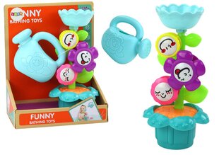 Vonios žaislas spalvingas laistytuvas - gėlių vazonas Lean Toys kaina ir informacija | Žaislai kūdikiams | pigu.lt