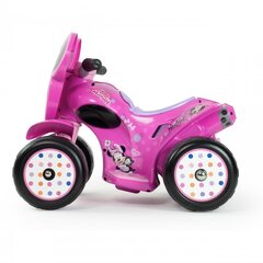 Детский электрический квадроцикл Minnie Mouse 6V, Injusa, розовый цена и информация | Электромобили для детей | pigu.lt