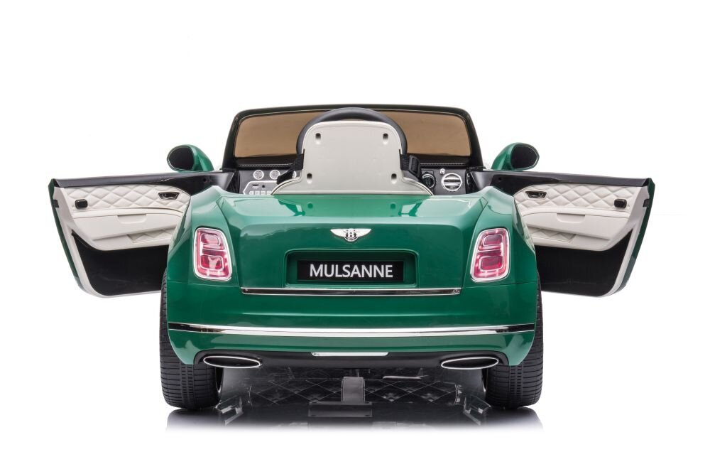 Vienvietis vaikiškas elektromobilis Aosom Bentley Mulsanne, žalias цена и информация | Elektromobiliai vaikams | pigu.lt