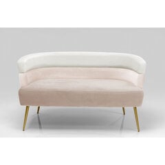 Sofa Kare Design Sandwich, rožinė/balta kaina ir informacija | Sofos | pigu.lt