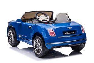 автомобиль bentley mulsanne, синий цена и информация | Электромобили для детей | pigu.lt