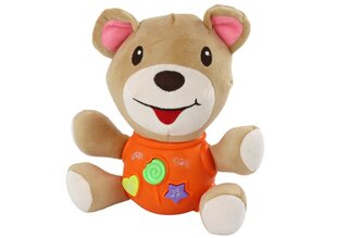 Interaktyvus pliušinis meškiukas Lean Toys kaina ir informacija | Minkšti (pliušiniai) žaislai | pigu.lt