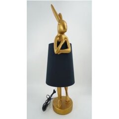 Table Lamp Animal Rabbit Gold/Black 68cm цена и информация | Настольные светильники | pigu.lt