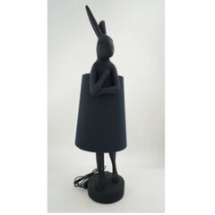 Stalinė lempa Animal Rabbit Matt Black 68cm kaina ir informacija | Staliniai šviestuvai | pigu.lt