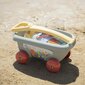 Vežimėlio ir smėlio žaislų su kibirėliu rinkinys Smoby цена и информация | Vandens, smėlio ir paplūdimio žaislai | pigu.lt