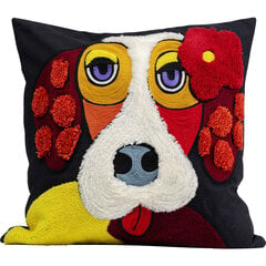Dekoratyvinė pagalvėlė Make Up Dog 45x45 cm, įvairių spalvų kaina ir informacija | Pagalvės, užvalkalai, apsaugos | pigu.lt