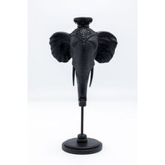 Подсвечник Elephant Head Black, 49 см цена и информация | Подсвечники, свечи | pigu.lt