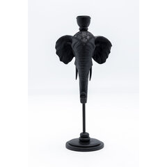 Подсвечник Elephant Head Black, 36 см цена и информация | Подсвечники, свечи | pigu.lt
