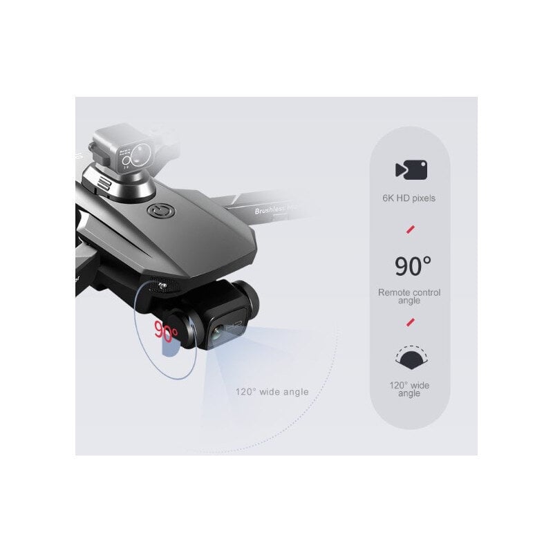 RG101 MAX GPS Dronas 6K kaina ir informacija | Dronai | pigu.lt