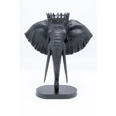 Kare Design statulėlė Elephant Royal Black, 57 cm kaina ir informacija | Interjero detalės | pigu.lt
