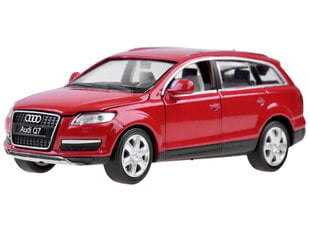 Žaislinis visureigis Audi Q7 su efektais, raudonas kaina ir informacija | Žaislai berniukams | pigu.lt