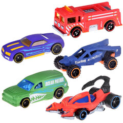 Набор цветных машинок Cars ZA5083, 5 шт. цена и информация | Игрушки для мальчиков | pigu.lt
