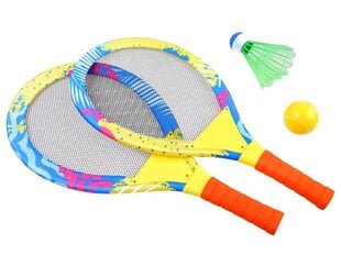 Badmintono raketės vaikams Shuttlecock SP0566, įvairių spalvų цена и информация | Бадминтон | pigu.lt