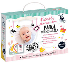 Kūdikių dėžutės kontrastinė knyga KS0880 kaina ir informacija | Žaislai kūdikiams | pigu.lt