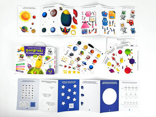 Образовательная игра Scribbles Space Expedition KS0882 цена и информация | Развивающие игрушки | pigu.lt