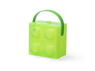 Lego dėžutė, žalia цена и информация | Тумба с ящиками Versa | pigu.lt