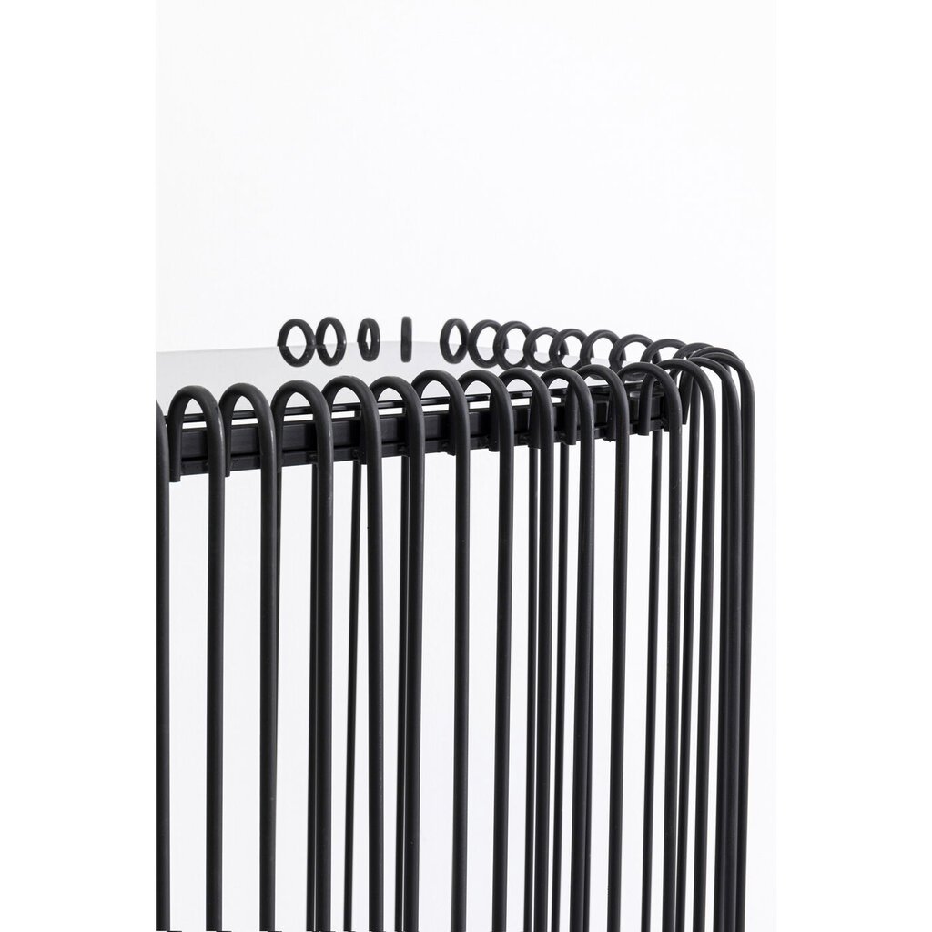 Konsolė Kare Design, 142x89cm, juoda kaina ir informacija | Stalai-konsolės | pigu.lt