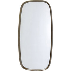 Sieninis veidrodis Kare Design Noomi Brass, 122x58 cm, rudas kaina ir informacija | Veidrodžiai | pigu.lt