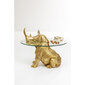 Kavos staliukas Rhino Kare Design, 65x49cm, rudas kaina ir informacija | Kavos staliukai | pigu.lt