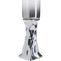 Žvakidėžė Jade sidabrinė 38cm kaina ir informacija | Žvakės, Žvakidės | pigu.lt